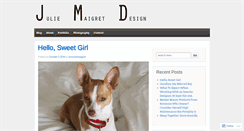 Desktop Screenshot of juliemaigretdesign.com